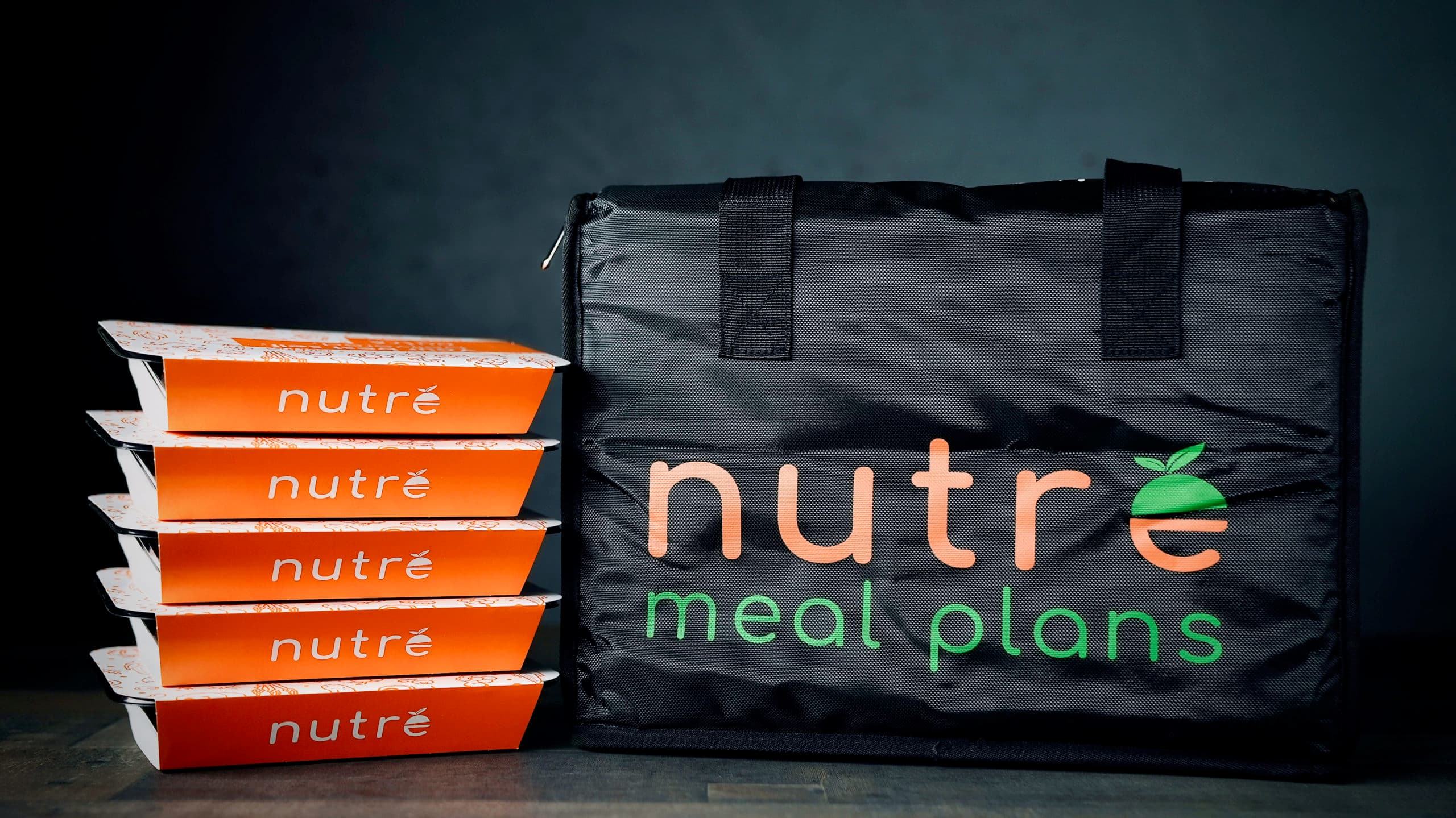 Nutre delivery bag with meals