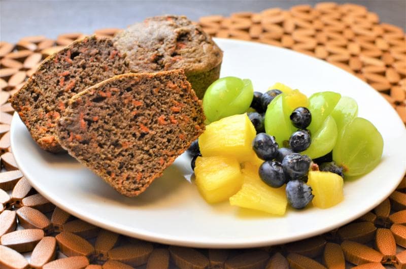 Gluten-Free Apple Carrot Muffins