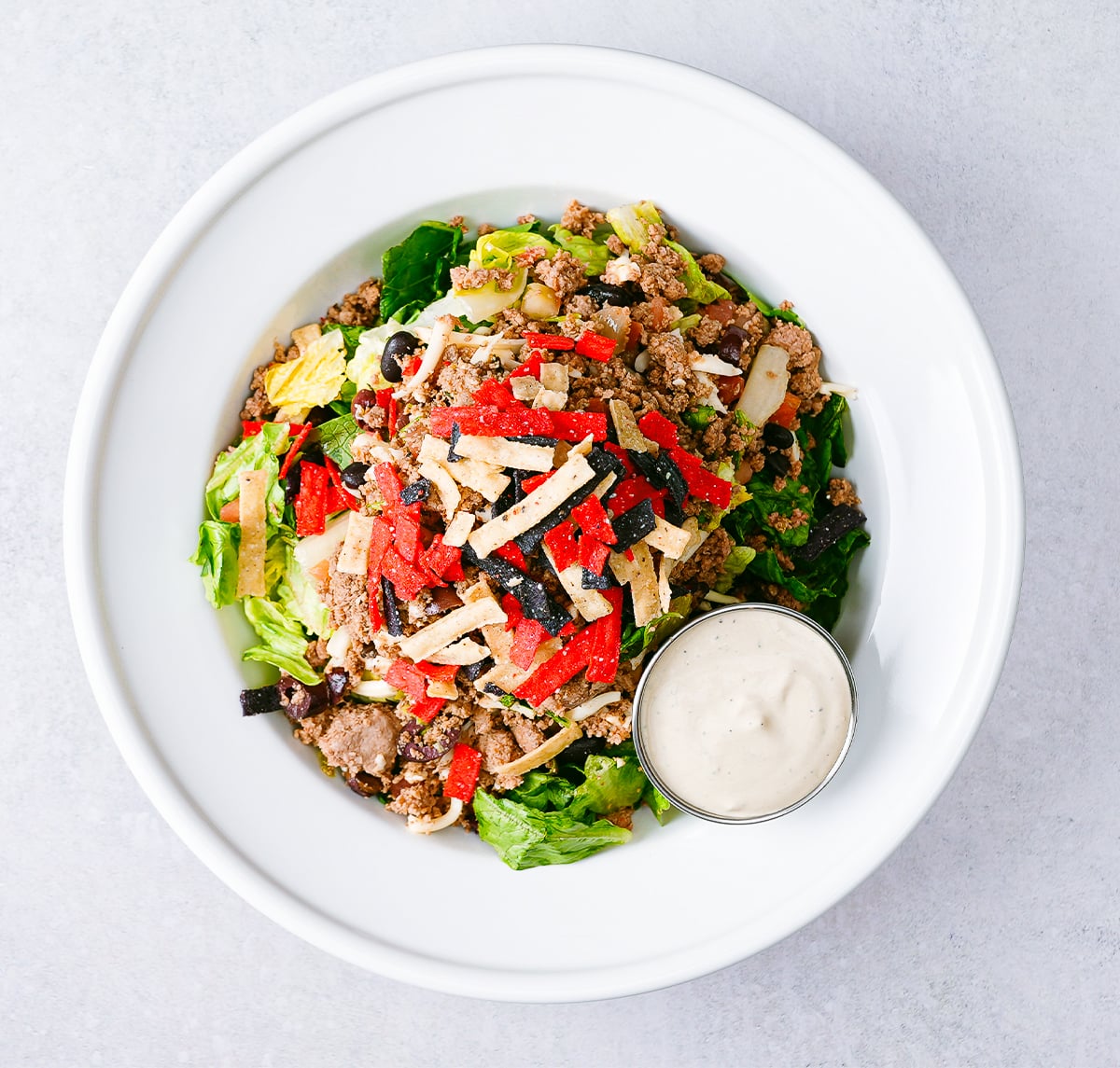 Turkey Santa Fe Taco Salad