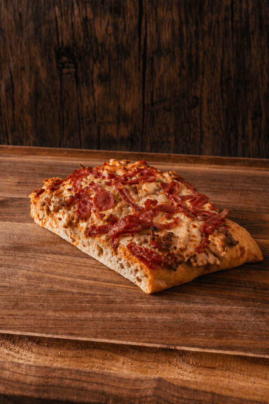 Hot Honey Chicken Roni Flatbread