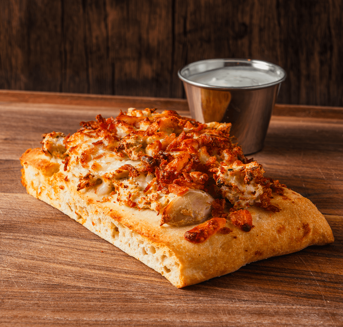 Chicken Bacon, Ranch Flatbread