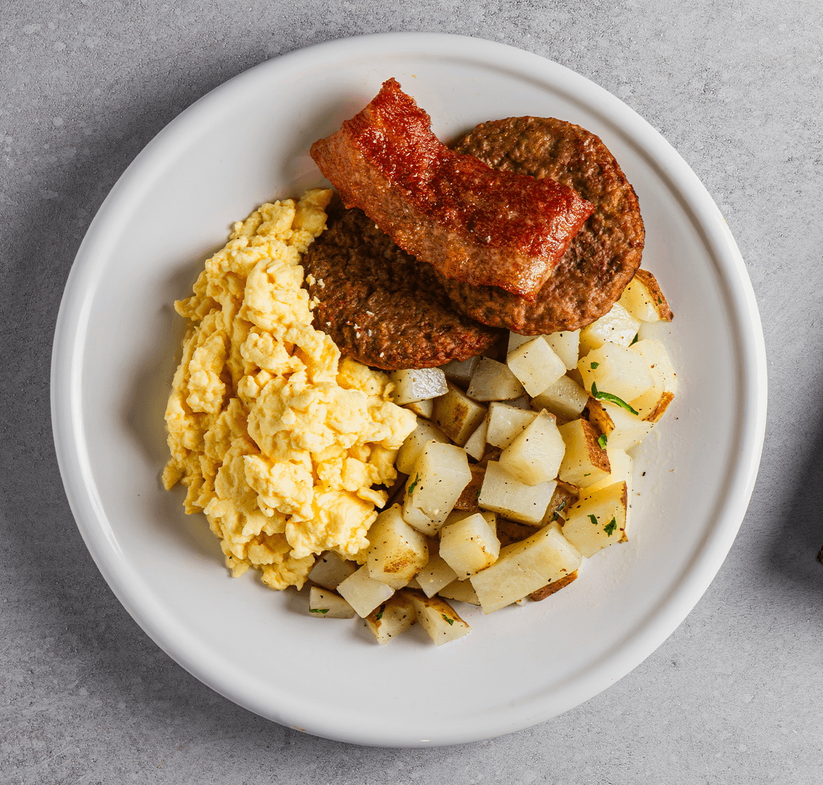 Turkey Sausage Egg Scramble