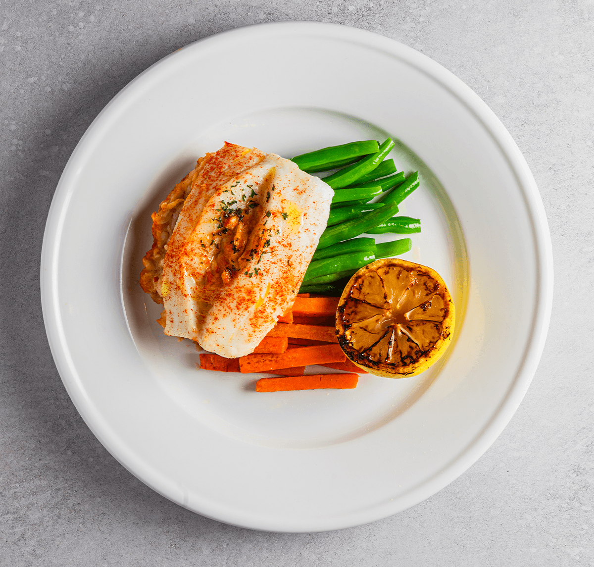 Baked Stuffed Haddock