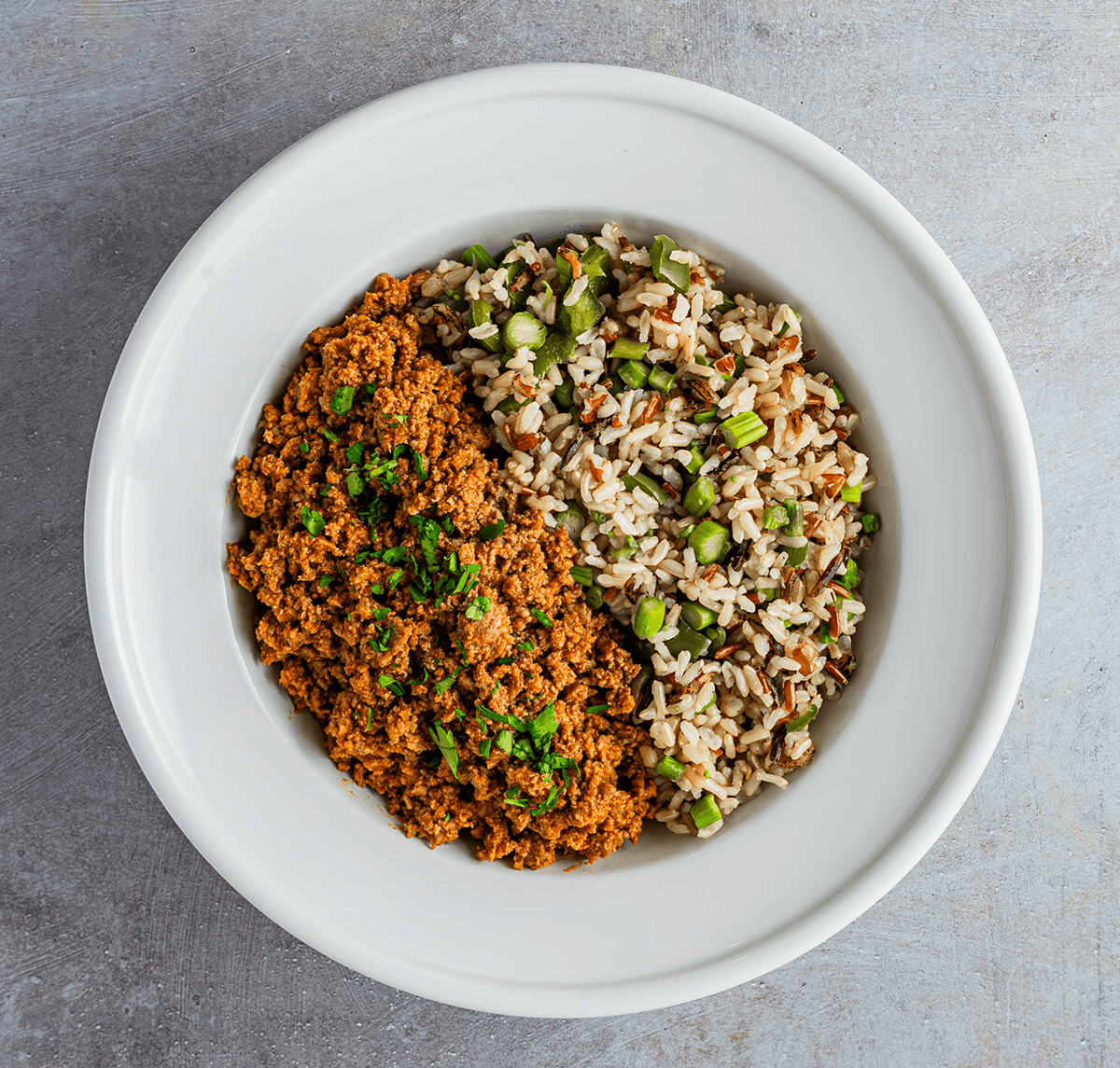 Cajun Turkey Wild Rice Bowl