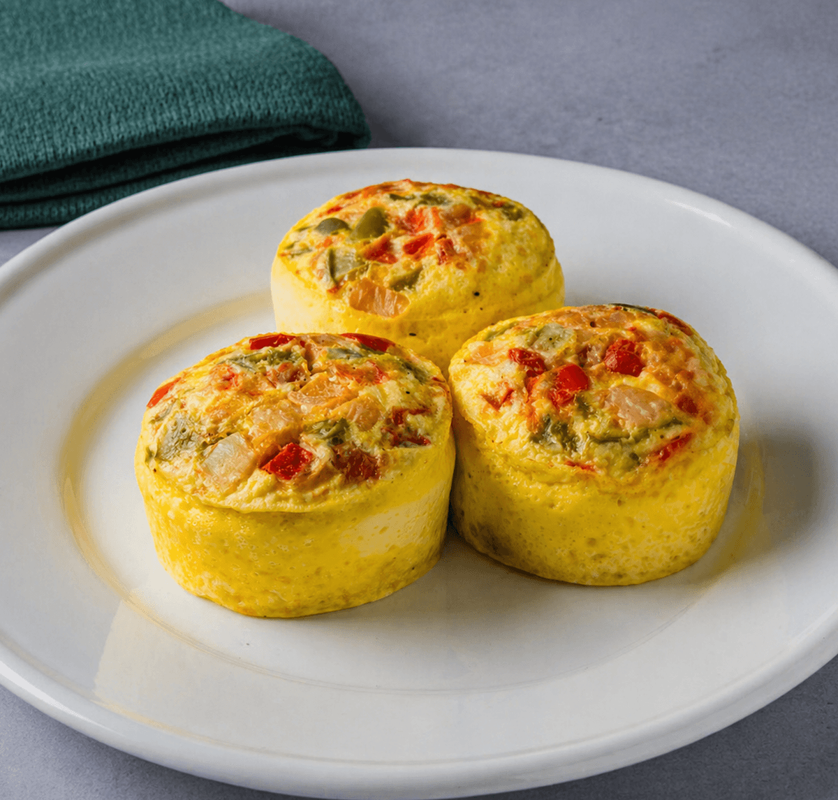 Chicken Fajita Egg Bites