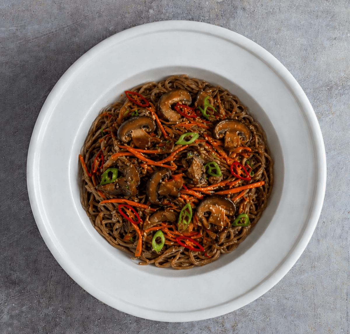 Vegetable Noodle Stir Fry 