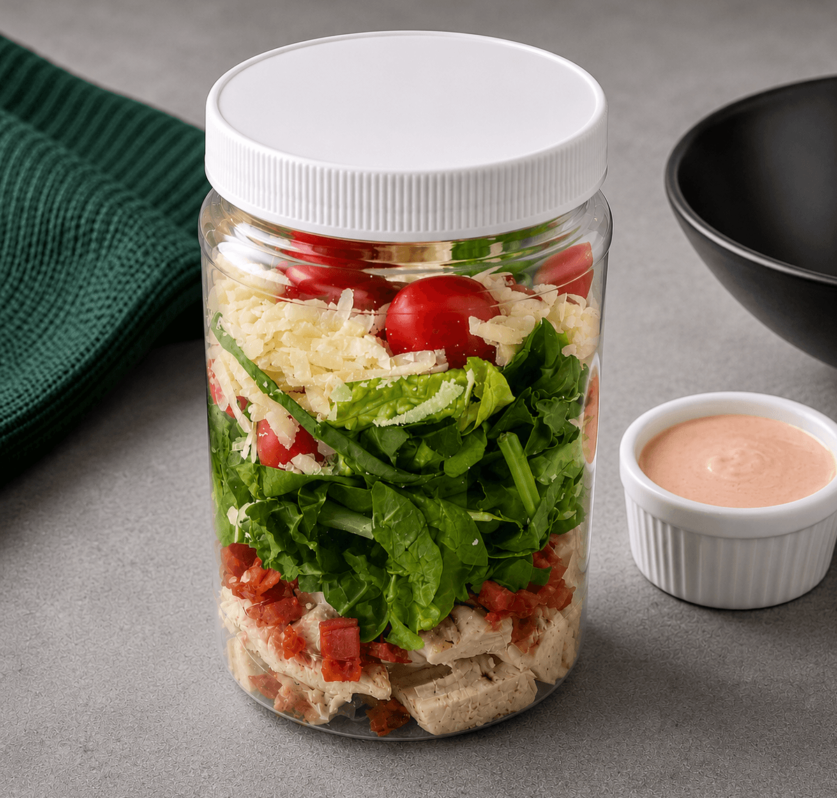 Chopped Pizza Caesar