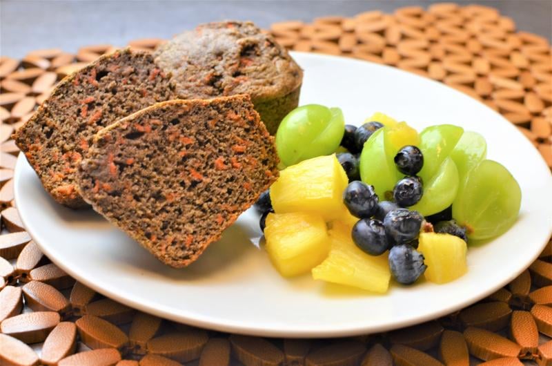 Gluten-Free Apple Carrot Muffins